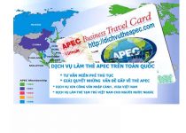 Dịch vụ làm thẻ APEC