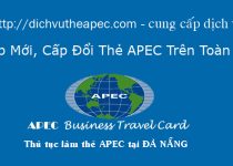 Thủ tục làm thẻ Apec tại Đà Nẵng