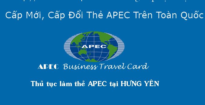 Dịch vụ làm thẻ Apec tại Hưng yên